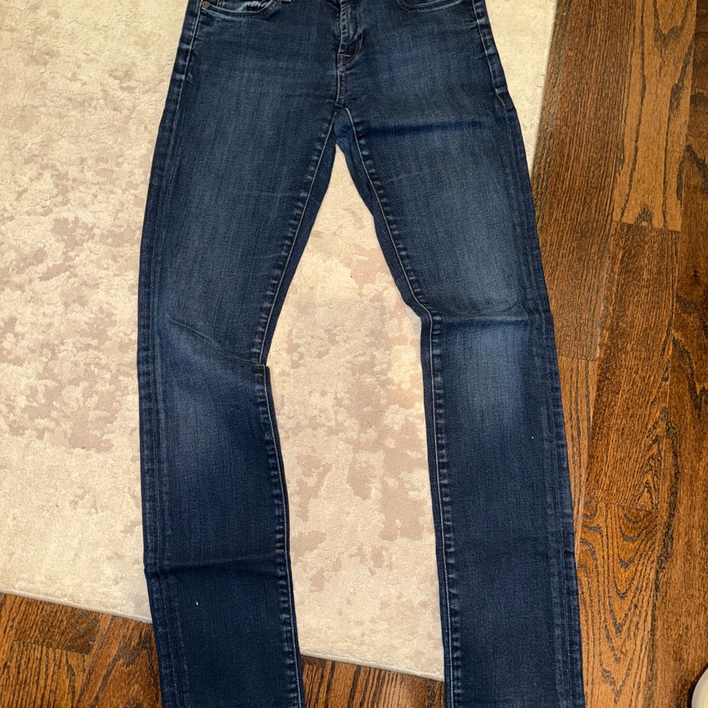 7 For All Mankind Indigo Denim Roxanne Jeans